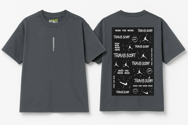 Nike Jordan x Travis Scott Dark Grey Graphic Tee